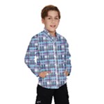 Decorative plaid pattern Wind Breaker (Kids)