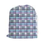 Decorative plaid pattern Drawstring Pouches (XXL)