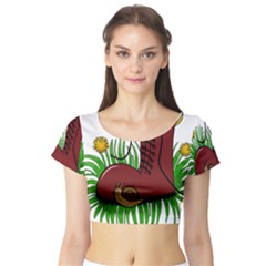 Short Sleeve Crop Top 