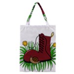 Boot in the grass Classic Tote Bag