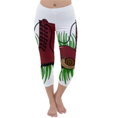 Capri Winter Leggings Front Capri Winter Leggings Front