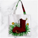 Zipper Grocery Tote Bag 