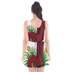 Scoop Neck Skater Dress 