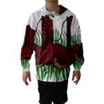 Boot in the grass Hooded Wind Breaker (Kids)