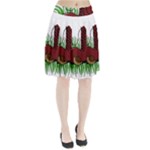 Boot in the grass Pleated Skirt