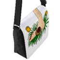 Flap Closure Messenger Bag (S) 