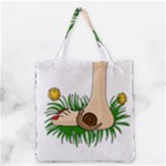 Barefoot in the grass Grocery Tote Bag