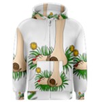 Barefoot in the grass Men s Zipper Hoodie