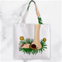 Zipper Grocery Tote Bag 