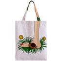 Zipper Classic Tote Bag 