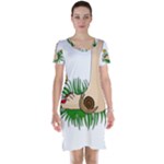 Barefoot in the grass Short Sleeve Nightdress