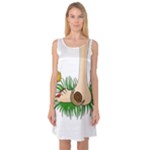 Barefoot in the grass Sleeveless Satin Nightdress