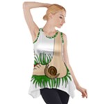 Barefoot in the grass Side Drop Tank Tunic