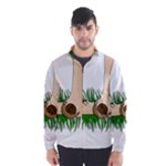 Barefoot in the grass Wind Breaker (Men)