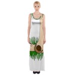 Barefoot in the grass Maxi Thigh Split Dress