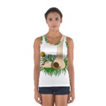 Barefoot in the grass Women s Sport Tank Top 