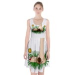 Barefoot in the grass Racerback Midi Dress