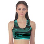 Hauntedlagoon Sports Bra