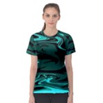 Hauntedlagoon Women s Sport Mesh Tee