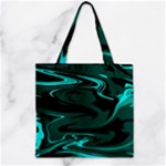 Hauntedlagoon Zipper Grocery Tote Bag