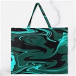 Hauntedlagoon Zipper Large Tote Bag