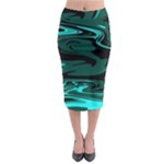 Hauntedlagoon Midi Pencil Skirt