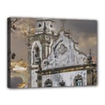 Exterior Facade Antique Colonial Church Olinda Brazil Canvas 16  x 12 