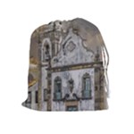 Exterior Facade Antique Colonial Church Olinda Brazil Drawstring Pouches (Extra Large)