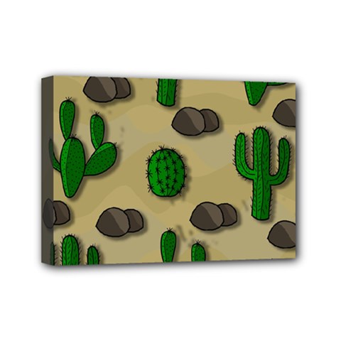 Cactuses Mini Canvas 7  x 5  from ArtsNow.com