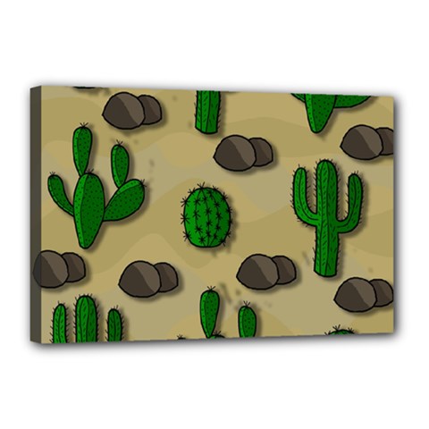 Cactuses Canvas 18  x 12  from ArtsNow.com