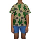 Cactuses Kids  Short Sleeve Swimwear