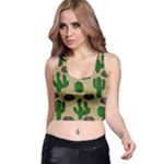 Cactuses Racer Back Crop Top