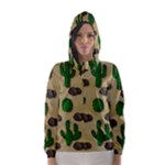 Cactuses Hooded Wind Breaker (Women)