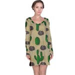 Cactuses Long Sleeve Nightdress