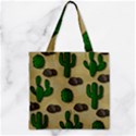 Zipper Grocery Tote Bag 