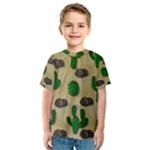 Cactuses Kids  Sport Mesh Tee