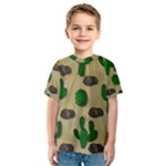 Cactuses Kids  Sport Mesh Tee