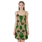 Cactuses Satin Night Slip