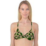 Cactuses Reversible Tri Bikini Top