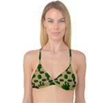 Cactuses Reversible Tri Bikini Top