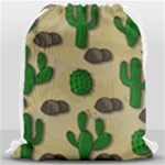 Cactuses Drawstring Bag (Large)