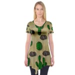 Cactuses Short Sleeve Tunic 