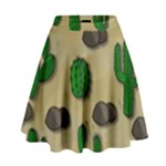 Cactuses High Waist Skirt