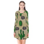 Cactuses Flare Dress