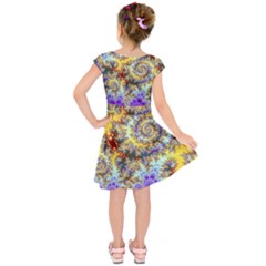 Kids  Short Sleeve Dress 