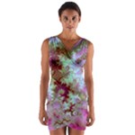 Raspberry Lime Delighraspberry Lime Delight, Abstract Ferris Wheel Wrap Front Bodycon Dress Raspberry Lime Delighraspberry Lime Delight, Abstract Ferris Wheel Wrap Front Bodycon Dress