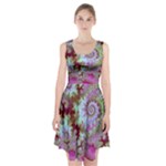 Raspberry Lime Delighraspberry Lime Delight, Abstract Ferris Wheel Racerback Midi Dress Raspberry Lime Delighraspberry Lime Delight, Abstract Ferris Wheel Racerback Midi Dress