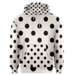 Polka Dots - Black on Seashell Men s Pullover Hoodie