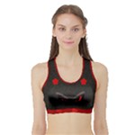 paper Sports Bra with Border