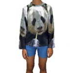 Panda Kids  Long Sleeve Swimwear